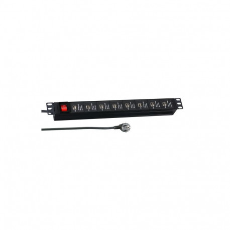 EFB Elektronik EK631USB.1 power extension 3 m Indoor Black