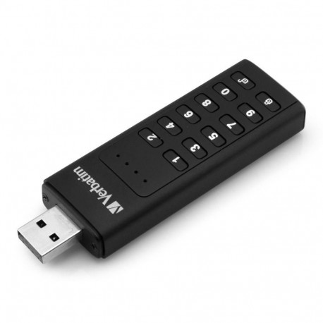 Verbatim USB-mälupulk Keypad Secure USB 3.0 paroolikaitse ja AES-256 riistvaralise krüpteerimisega, 