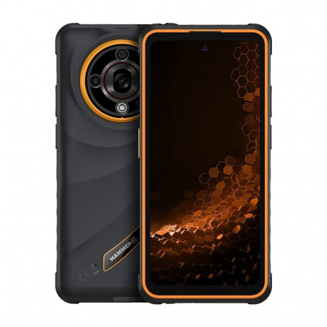 HAMMER IRON 6 5G 8/256 GB orange 16.7 cm (6.56") Dual SIM Android 15 USB Type-C 8 GB 6050 mAh Black,