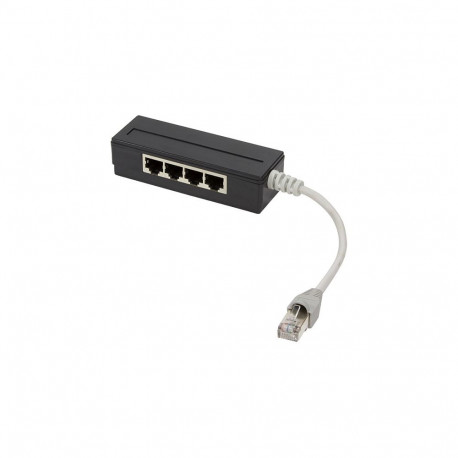 Logilink modulaarne adapter 4-pordiline jaotur 1*RJ45 / 4*RJ45