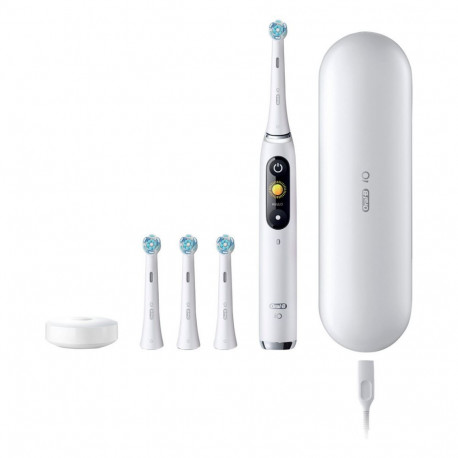 "Oral-B iOSeries 9 Luxe Edition, Elektrische Zahnbürste (wei, White Alabaster)"