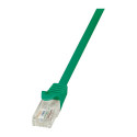 "Patch Cable Cat.5e U/UTP 0,25m green"