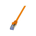 "Patch Cable Cat.6A S/FTP orange 10m, PrimeLine"