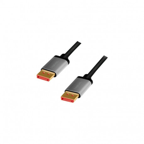 DisplayPort-kaabel DP/M–DP/M 8K/60Hz alu, must/hall, 3m