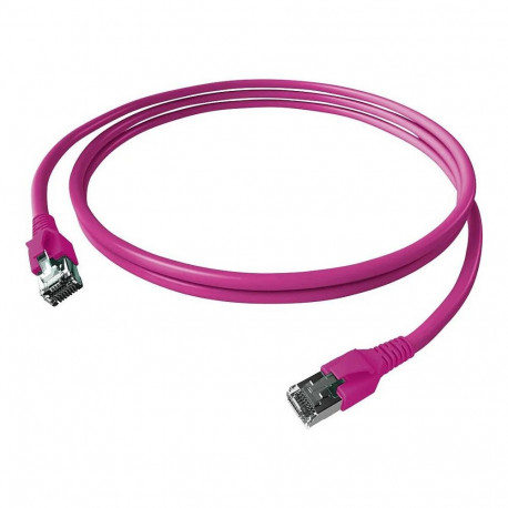 "EASYLAN FlexBoot Patchkabel Kat.6A S/FTP violett 1m"