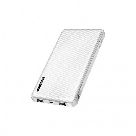 "LogiLink Power Bank 10000mAh 1xUSB-C 2x USB-A White"