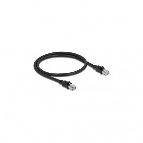 "Delock Netzwerkkabel RJ45 Cat.6A F/UTP mit innerem Metallmantel 0,5 m"
