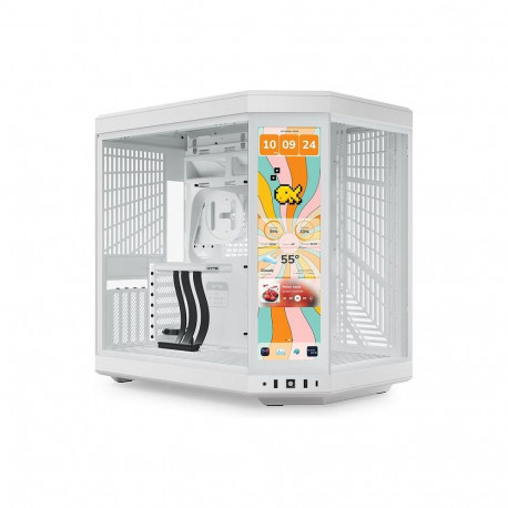 HYTE miditorn Y70 Touch Infinite, lumivalge