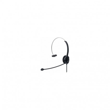 MANHATTAN mono USB-peakomplekt, kõrvapealne, ühepoolne, juhtmega, USB-A-pistik, helitugevuse regulee