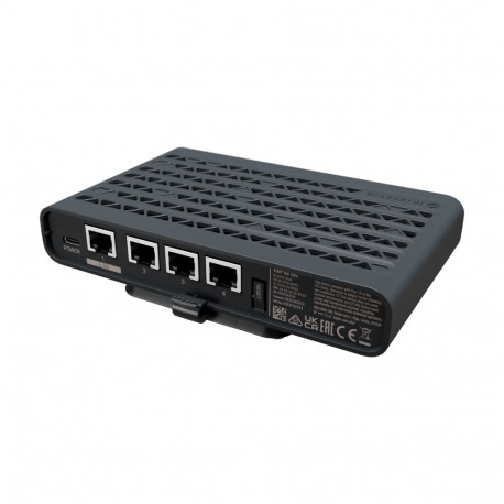 MikroTik juhtmevaba ruuter hAP be lite 802.11ax 10/100/1000Mbit/s 3 Ethernet LAN (RJ-45) pordiga ilm