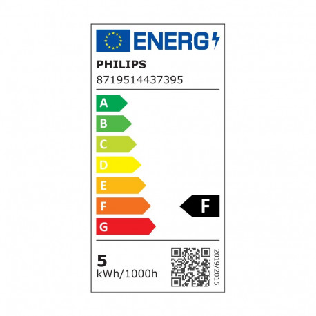 Philips nutikas lamp WFB 40W P45 922-65 RGB 1PF/6 E27 4.9W, soojast külma valge valguseni, Bluetooth