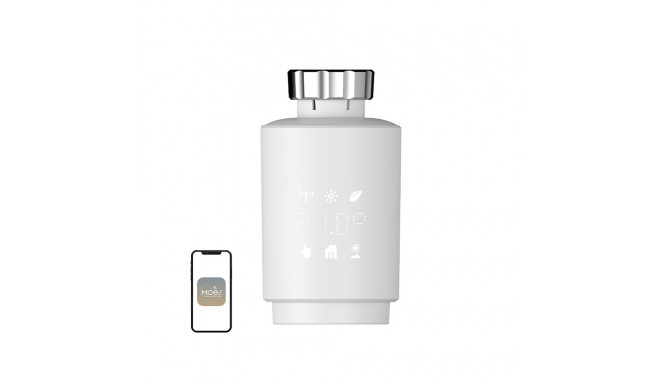MOES TV02 ZigBee LCD Thermostatic Head