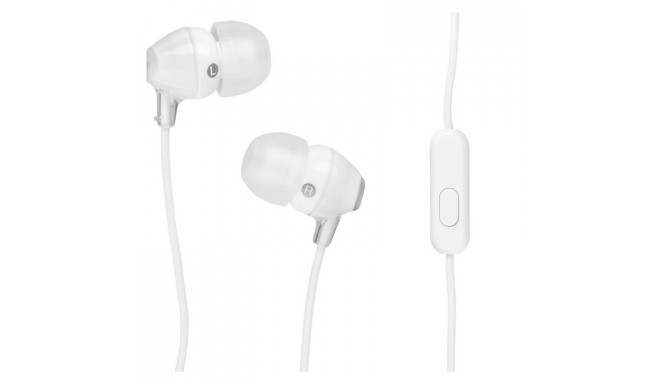 Sony kõrvaklapid MDR-EX15APW, valge