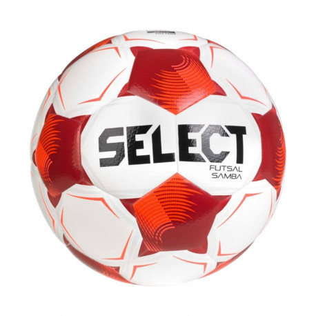 Piłka nożna Select Futsal Samba v26 FIFA Basic biało-czerwona 1021654 320010  4