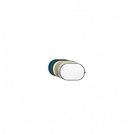 Godox 7 in 1 Goud, Zilver, Zwart, Wit, Transparant, Blauw, Groen Reflector Disc 150X200cm