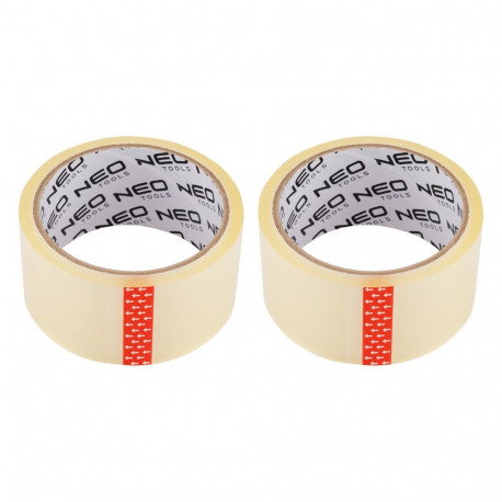 Taśma pakowa przezroczysta 48 mm x 40 m, 1+1 zestaw (3 tk.)