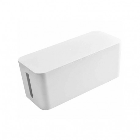 AG381B Organizer na kable listwy biały