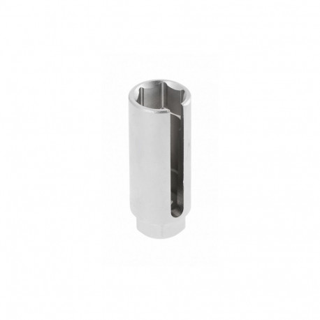 Hogert HT8G324 oxygen sensor crowfoot wrench, 22mm, 3/8" drive, 80mm, chrome-vanadium steel