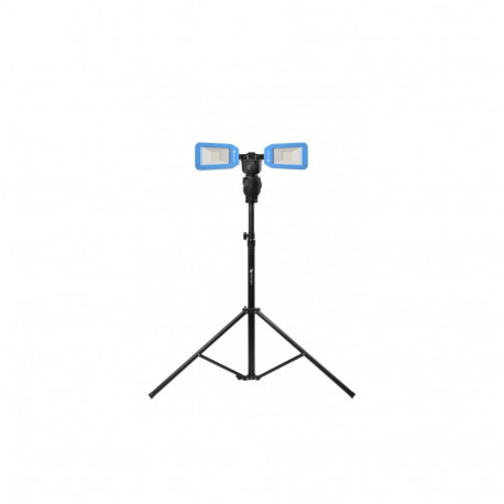 Hogert prožektor statiiviga HT1E455, 10000lm, IP54, IK08, 3m kaabel, 56 SMD LED, 6500K, 100-240V