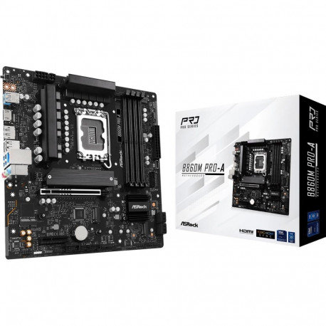 Mainboard|ASROCK|Intel B860|LGA 1851 (Socket V1)|micro ATX|RAM DDR5-SDRAM|4xSlots|3xNumber of M.2 (M
