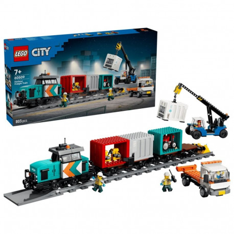 LEGO CITY sadama kaubarong 60509 kraana ja veoautoga