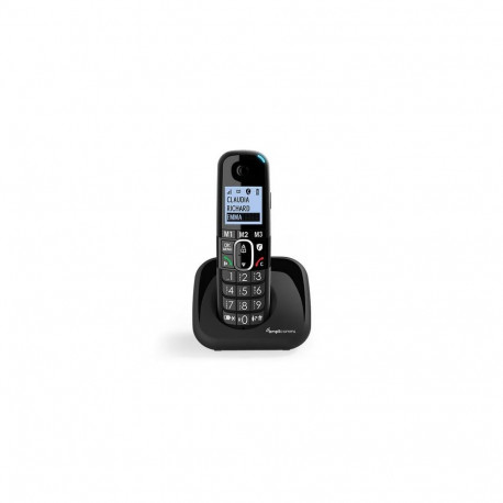 amplicomms BigTel 1500 DECT telephone Caller ID Black