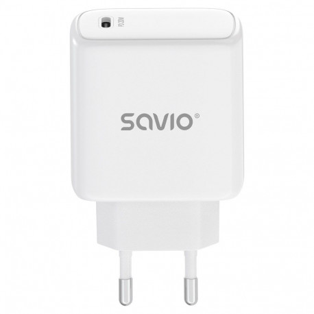 Wall Charger - SAVIO LA-14 20W White