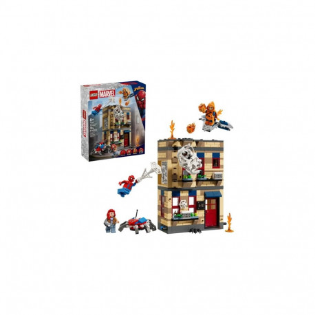 Toy Set - Lego 76317 Marvel Peter Parker's Apartment with Spider-Man and Hobgoblin - Multicolor