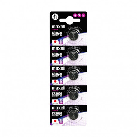 MAXELL CR1620 patarei 5 tk/blister