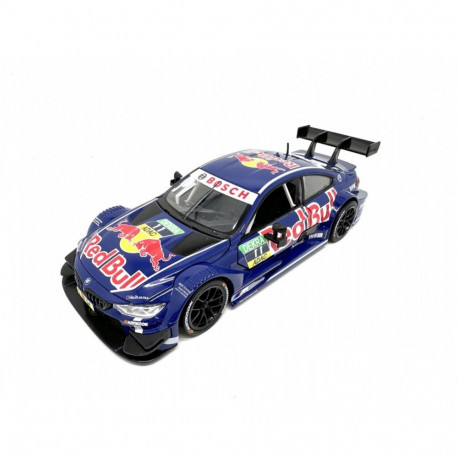 Auto msz 1/24 bmw m4 dtm red bull światło dźwięk