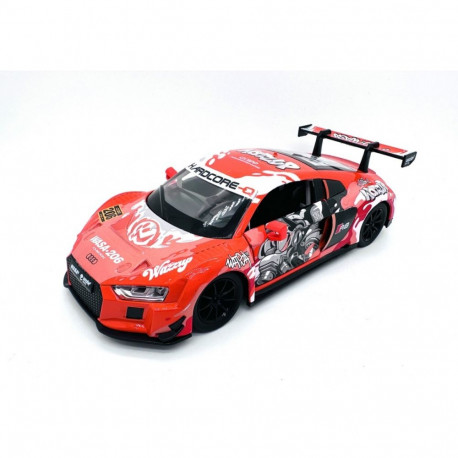 MSZ auto 1/24 Audi R8 LMS, valgus ja heli