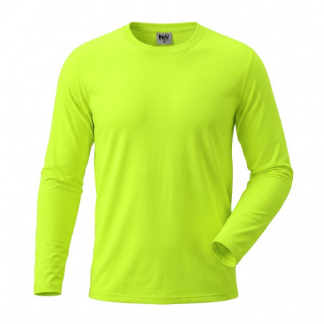 HW Ace pikkade varrukatega särk Hi-Vis kollane XS