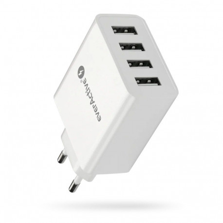 Charger EVERACTIVE SC-400 4 x USB 5A white