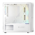 Logic PORTOS ARGB MINI USB 3.0 valge korpus