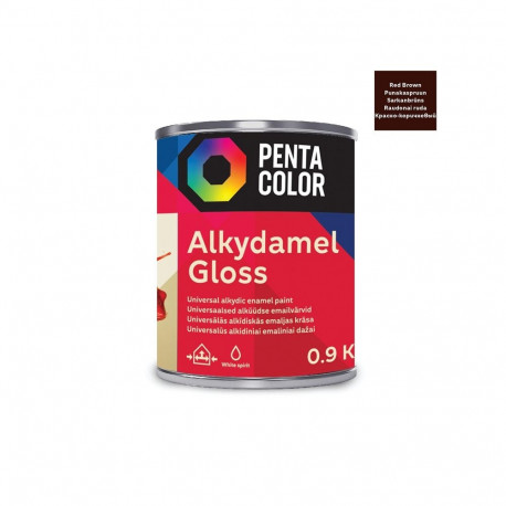 ENAMEL PF-115 PENTACOLOR RED BROWN 0.9KG