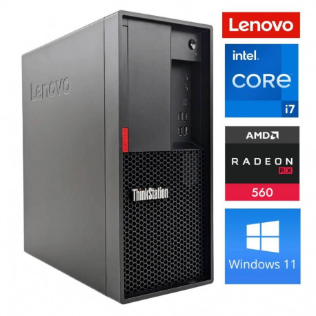 Lenovo P330 Tower i7-9700 64GB 256SSD M.2 NVME RX560 4GB WIN11Pro