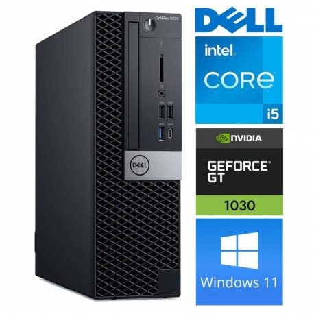DELL 5070 SFF i5-9500 16GB 512SSD M.2 NVME GT1030 2GB WIN11Pro