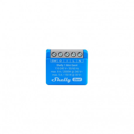 SHELLY 1 Mini Gen4 Matter WLAN 1-Channel Smart Relay