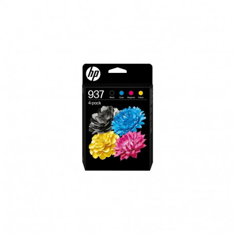 HP 937 CMYK Original Ink Cartridge 4-Pack