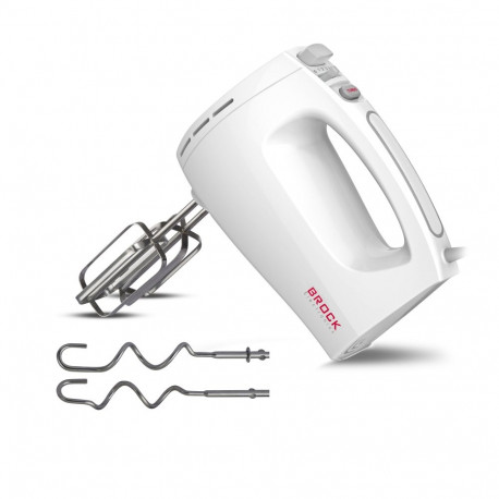 Brock HM 3001 WH Hand Mixer 300W, White