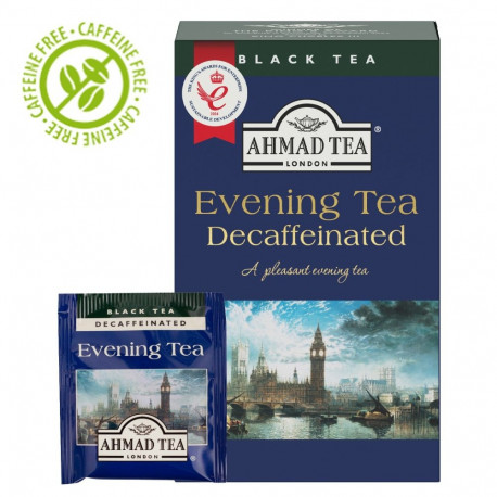 Tee Ahmad Alu English Evening, kofeiinivaba 20 tk x 2 g
