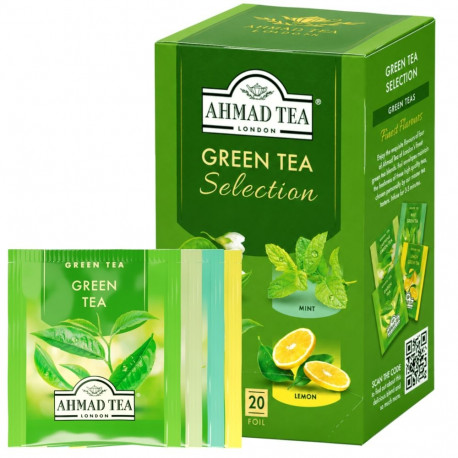 Roheline tee Ahmad Selection assortii 20tk/pk (2 tk)