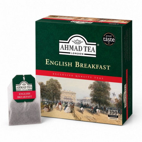Tee Ahmad English Breakfast Tea 100 tk/pk x 2 g