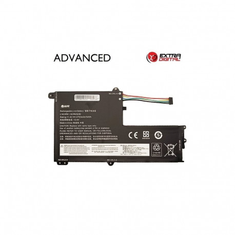 Notebook battery LENOVO L15C3PB1, 4750mAh, Extra Digital Advanced