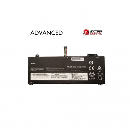 Notebook Battery LENOVO L17C4PF0, 2900mAh, Extra Digital Advanced