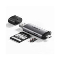 Card reader USB 3.0 + U SB-C SD and microSD