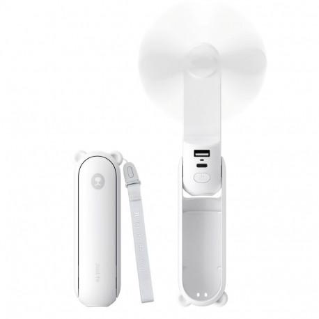 Handheld Fan - JisuLife 8 3-in-1 Rechargeable White