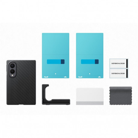 Phone Case - Samsung Galaxy Fold 8 Carbon Magnet Black