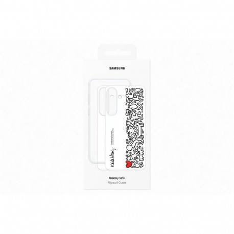 Phone Case - Samsung Galaxy S25 Plus Flipsuit Case, All-Around Protection, White