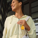 Bluetooth Tracker - Chipolo LOOP Rechargeable Tracker With Silicone Loop For iOS & Android, Yellow